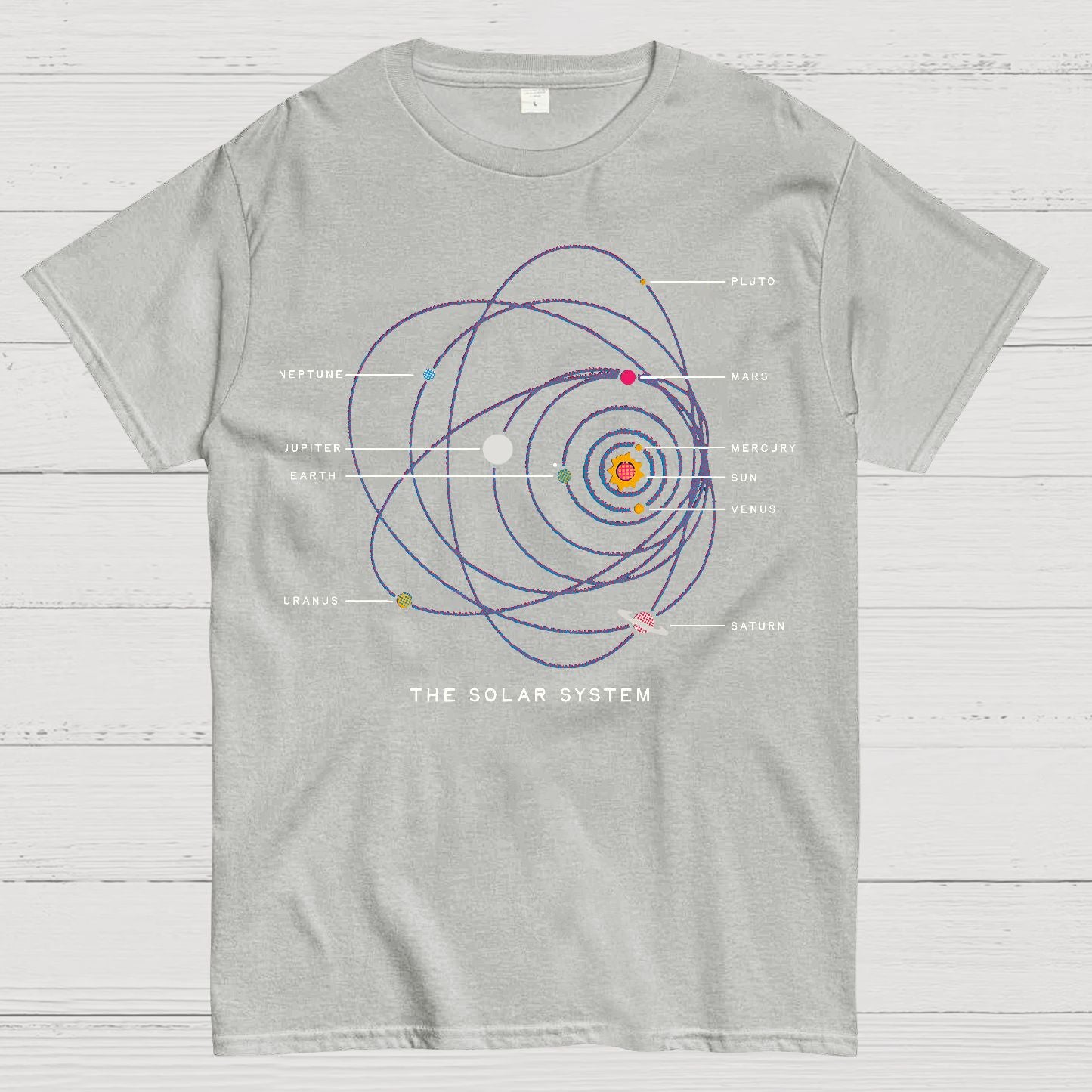 New Solar System Geek T-Shirt