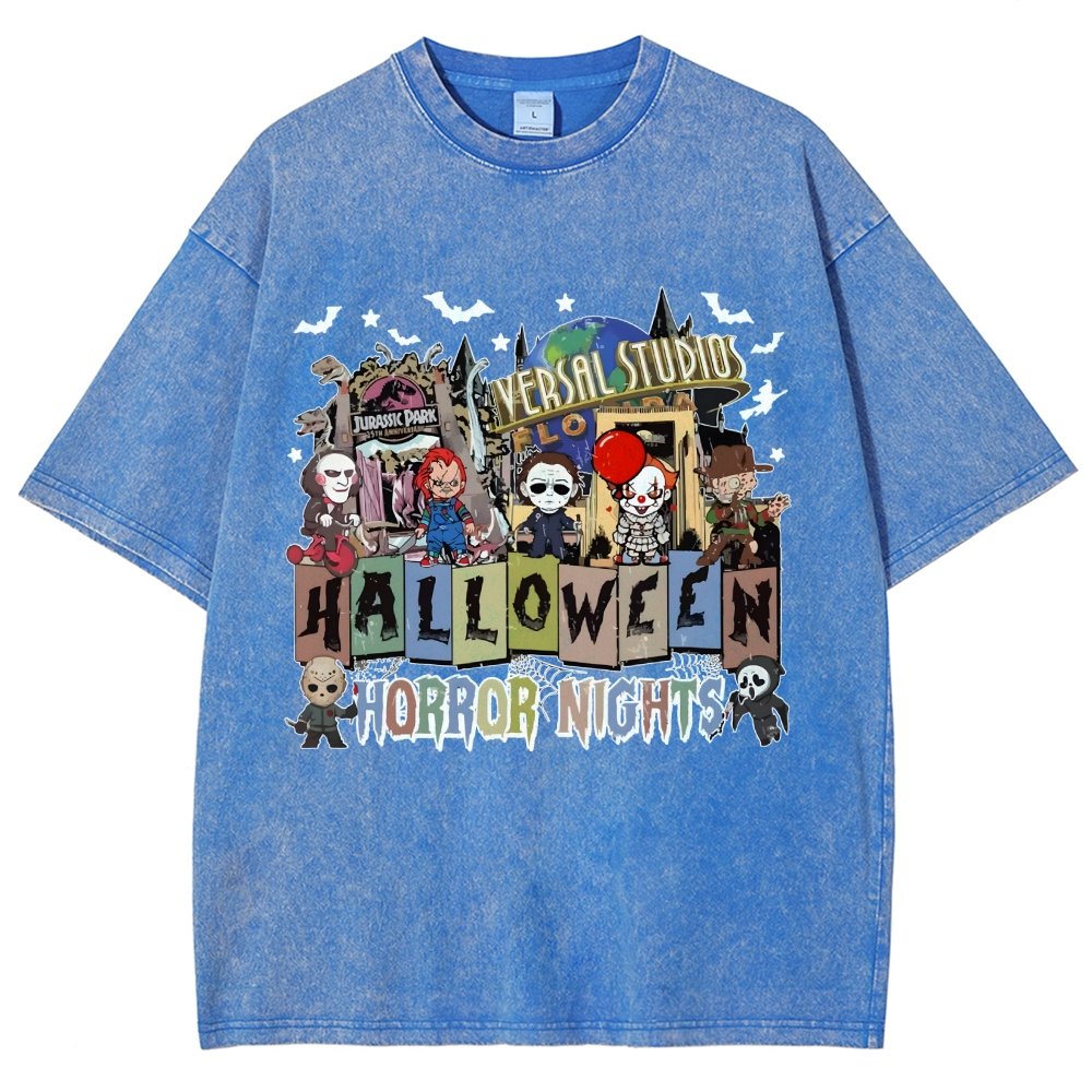 Halloween Horror Nights Vintage Distressed T-shirt