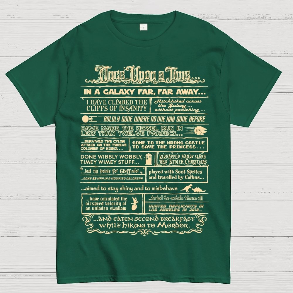 Once Upon A Time Geek T-Shirt