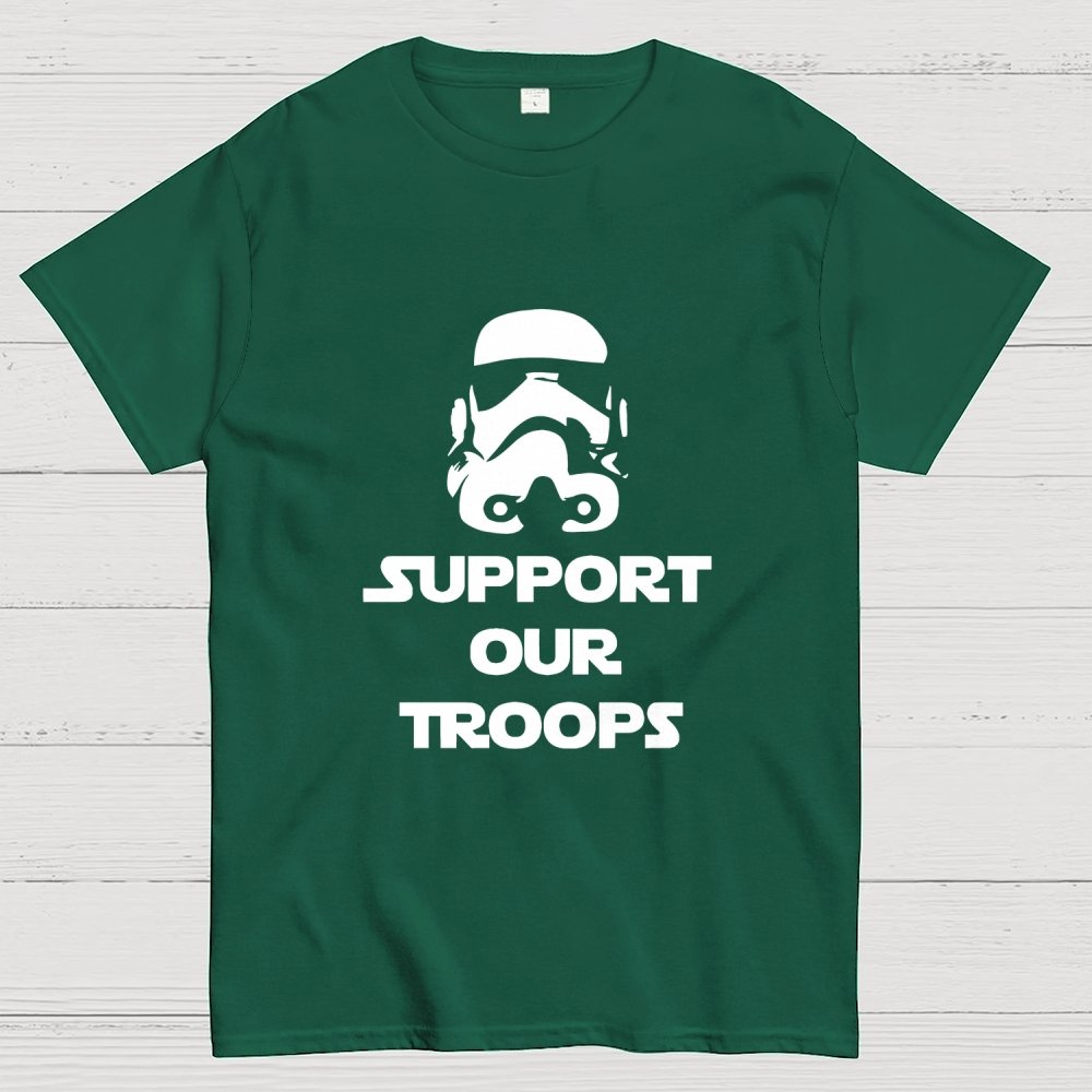 Support Our Troops Geek T-Shirt