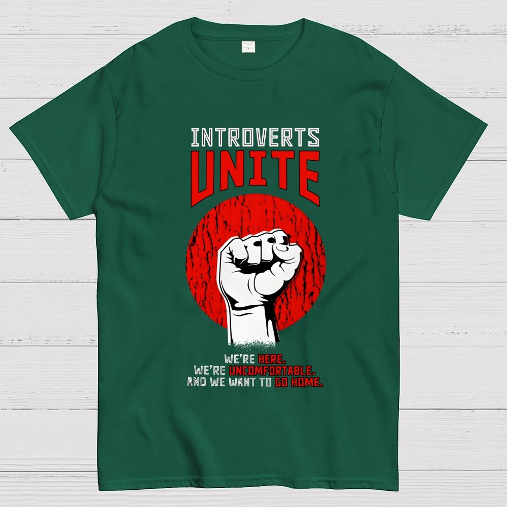 Introverts Unite! Geek T-Shirt