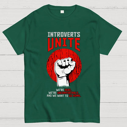 Introverts Unite! Geek T-Shirt
