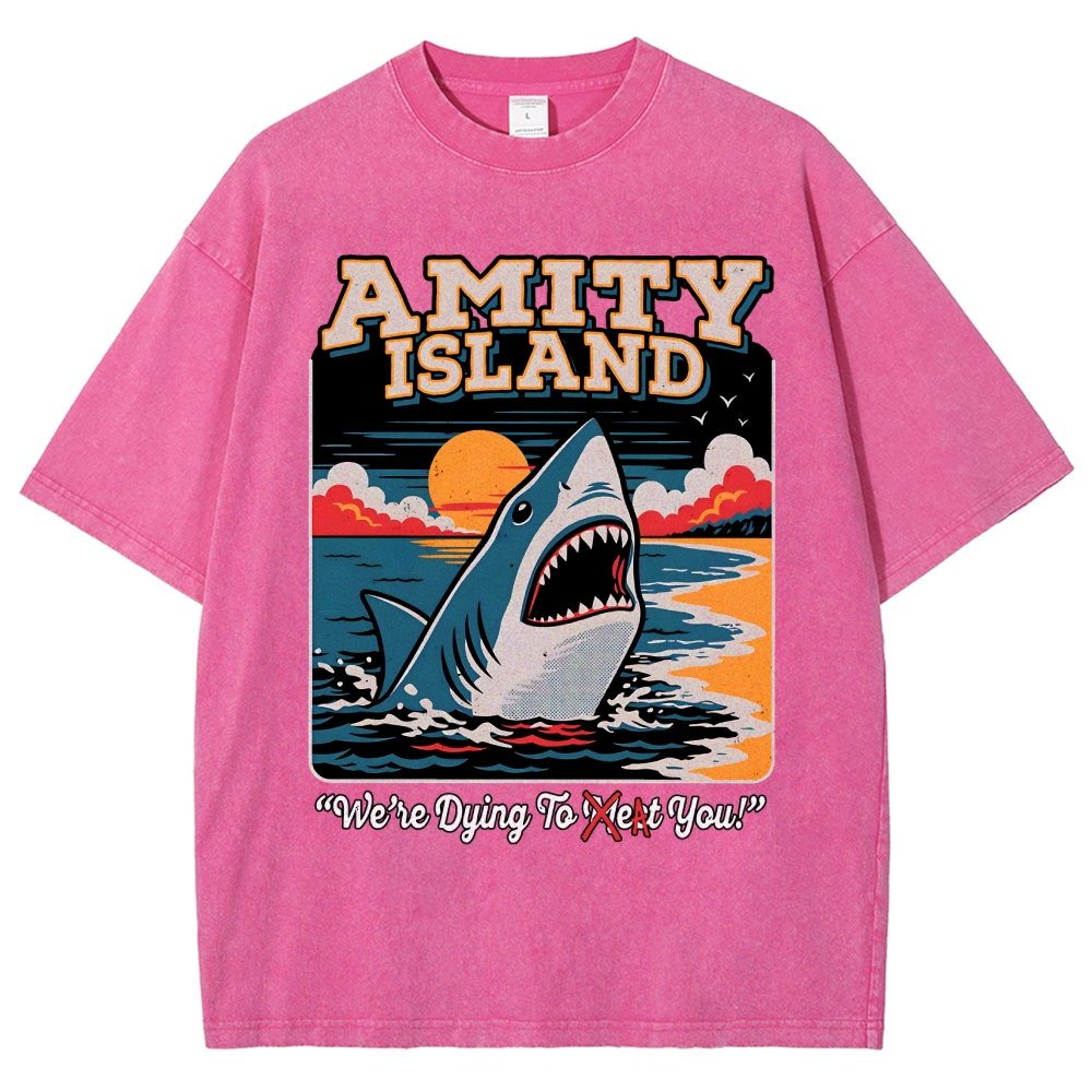 Dying to Eat You Vintage Distressed T-shirt