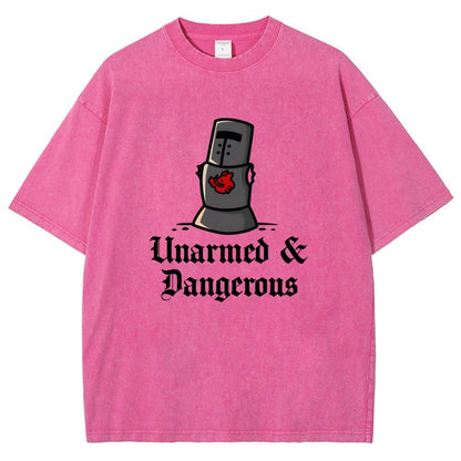 Unarmed And Dangerous Vintage Distressed T-shirt