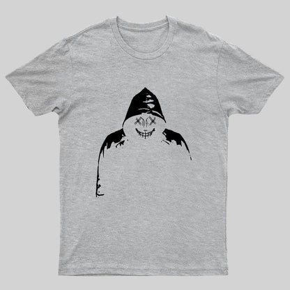 Hacker Silhouette Geeky T-Shirt