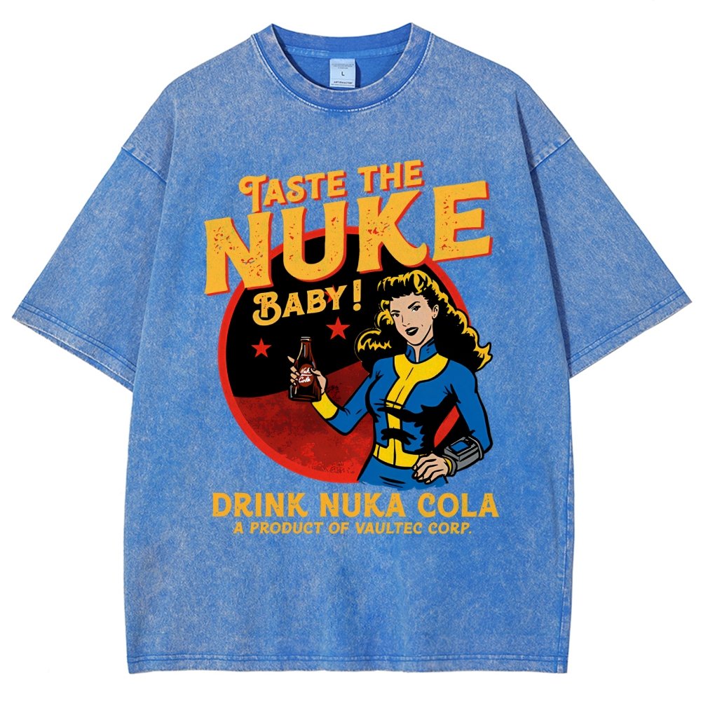 Taste the nuke Vintage Distressed T-shirt