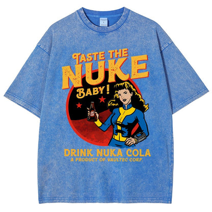 Taste the nuke Vintage Distressed T-shirt