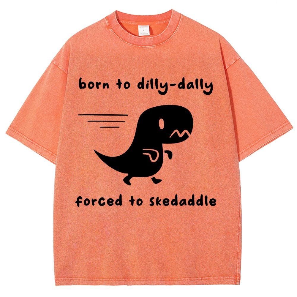 Forced To Skedaddle Vintage Distressed T-shirt