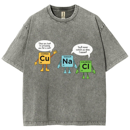 Science Funny Scientist Nerd Geeks Vintage Distressed T-shirt