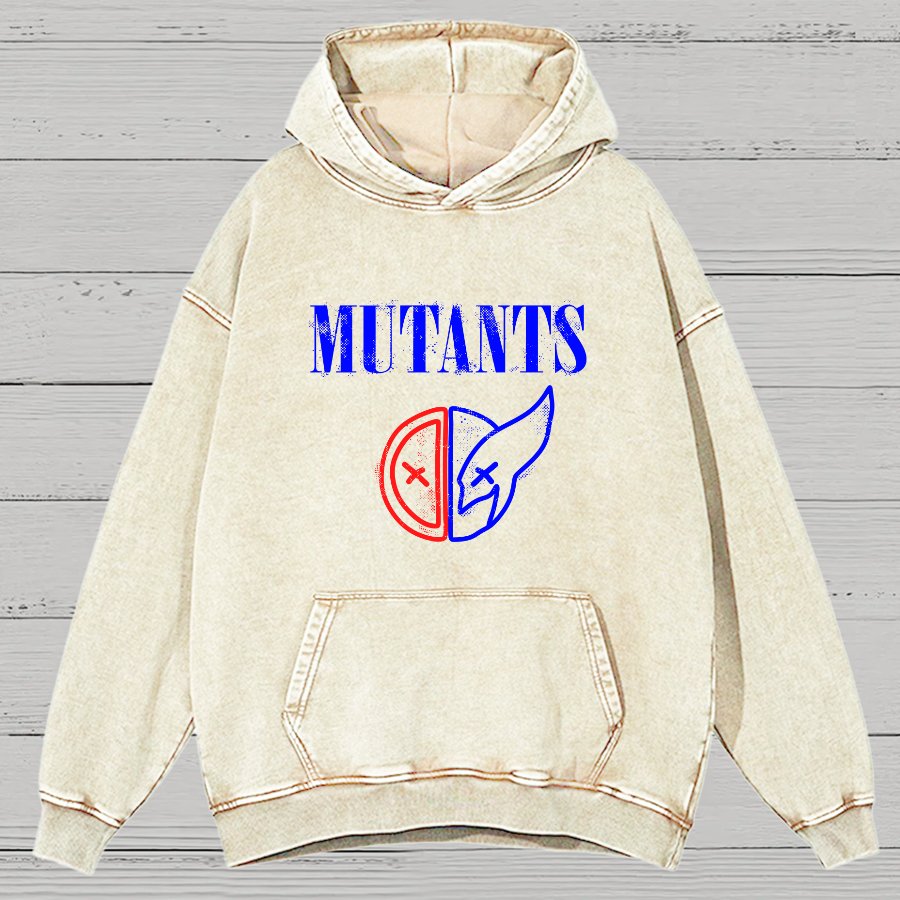 Strange Beings Vintage Distressed Hoodie
