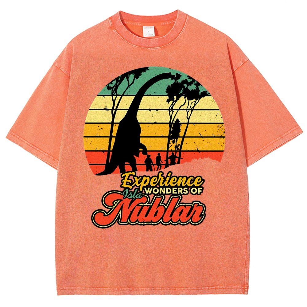 Island of Wonders Vintage Distressed T-shirt