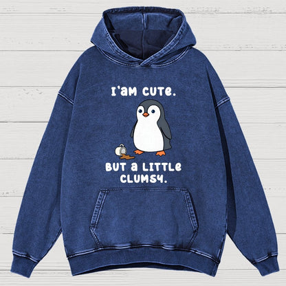 Little Clumsy Vintage Distressed Hoodie