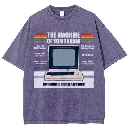 The Machine of Tomorrow Vintage Distressed T-shirt