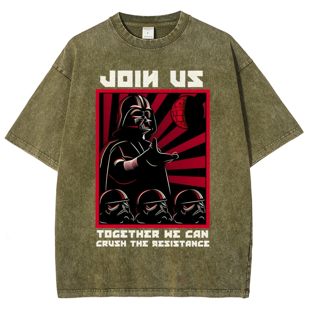Overcome The Opposition Vintage Distressed T-shirt
