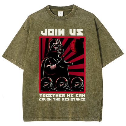 Overcome The Opposition Vintage Distressed T-shirt