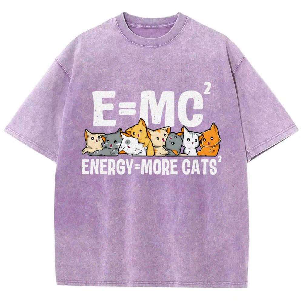 E=MC2 Vintage Distressed T-shirt
