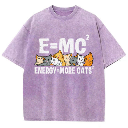 E=MC2 Vintage Distressed T-shirt