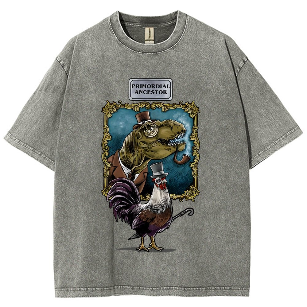 Primordial Ancestor Vintage Distressed T-shirt