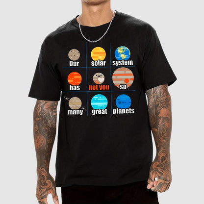 Not You, Pluto Nerd Geek T-Shirt