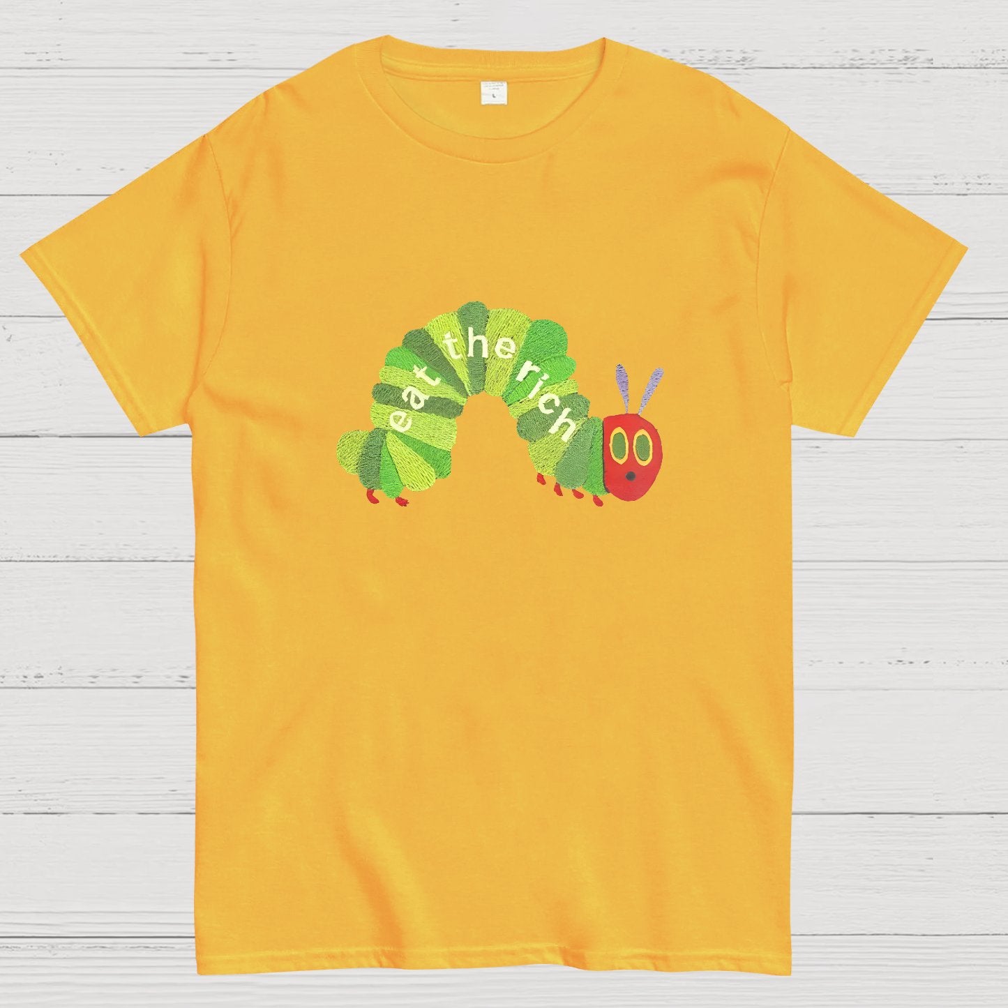 Eat the Rich Print Geek T-Shirt