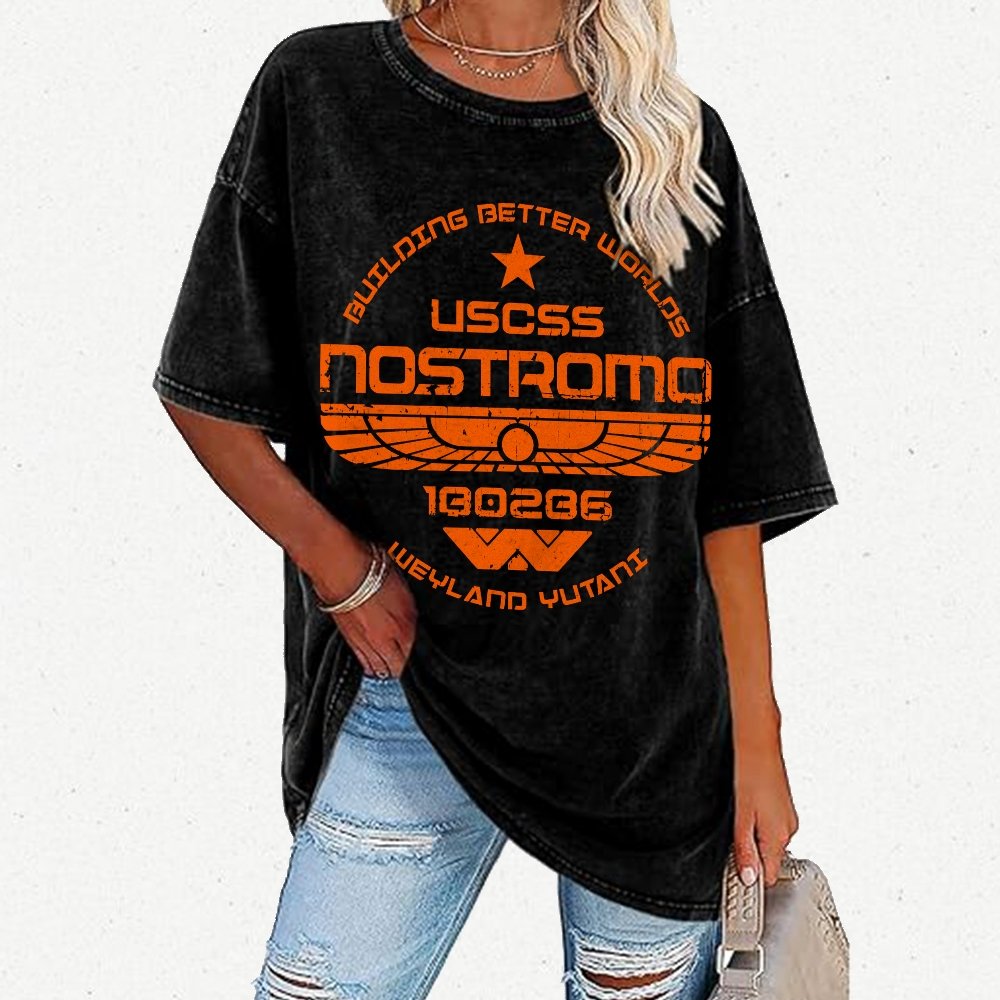 Cosmic Freight Division Vintage Distressed T-shirt