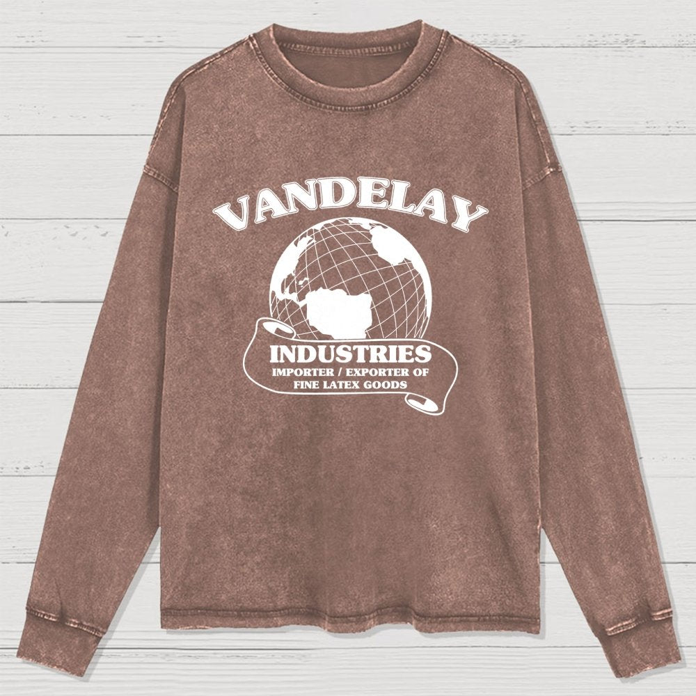 Vandelay Industries Washed Long Sleeve Tee