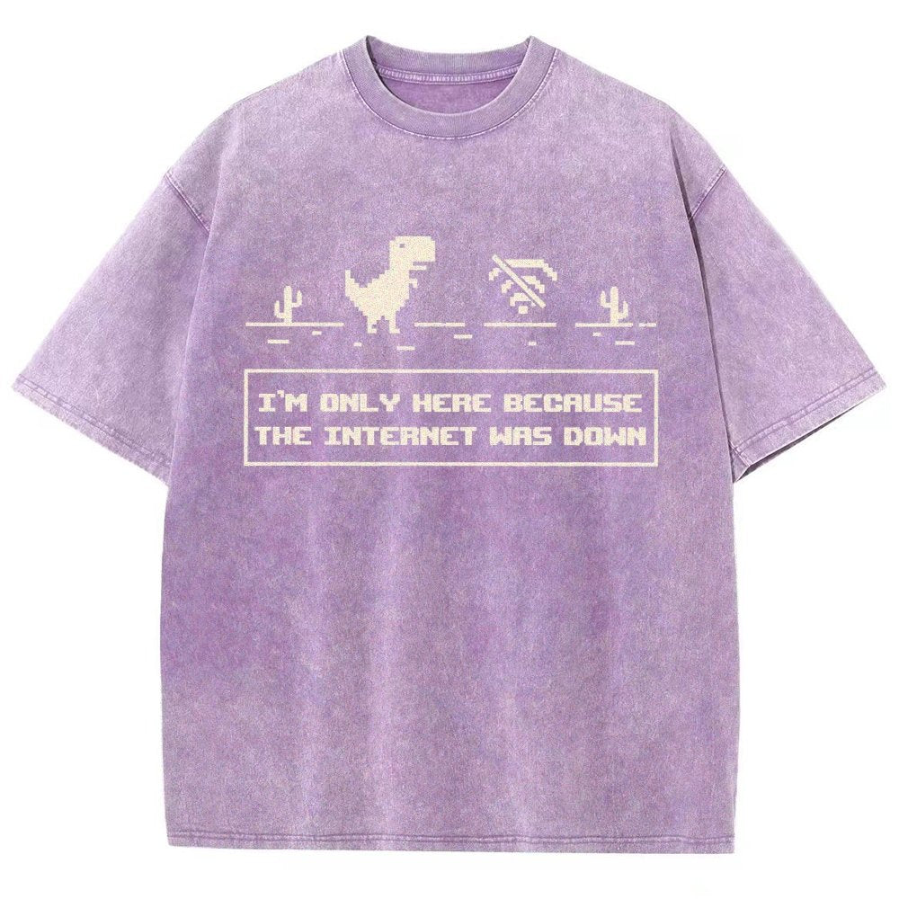 Offline Dino Vintage Distressed T-shirt
