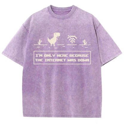 Offline Dino Vintage Distressed T-shirt