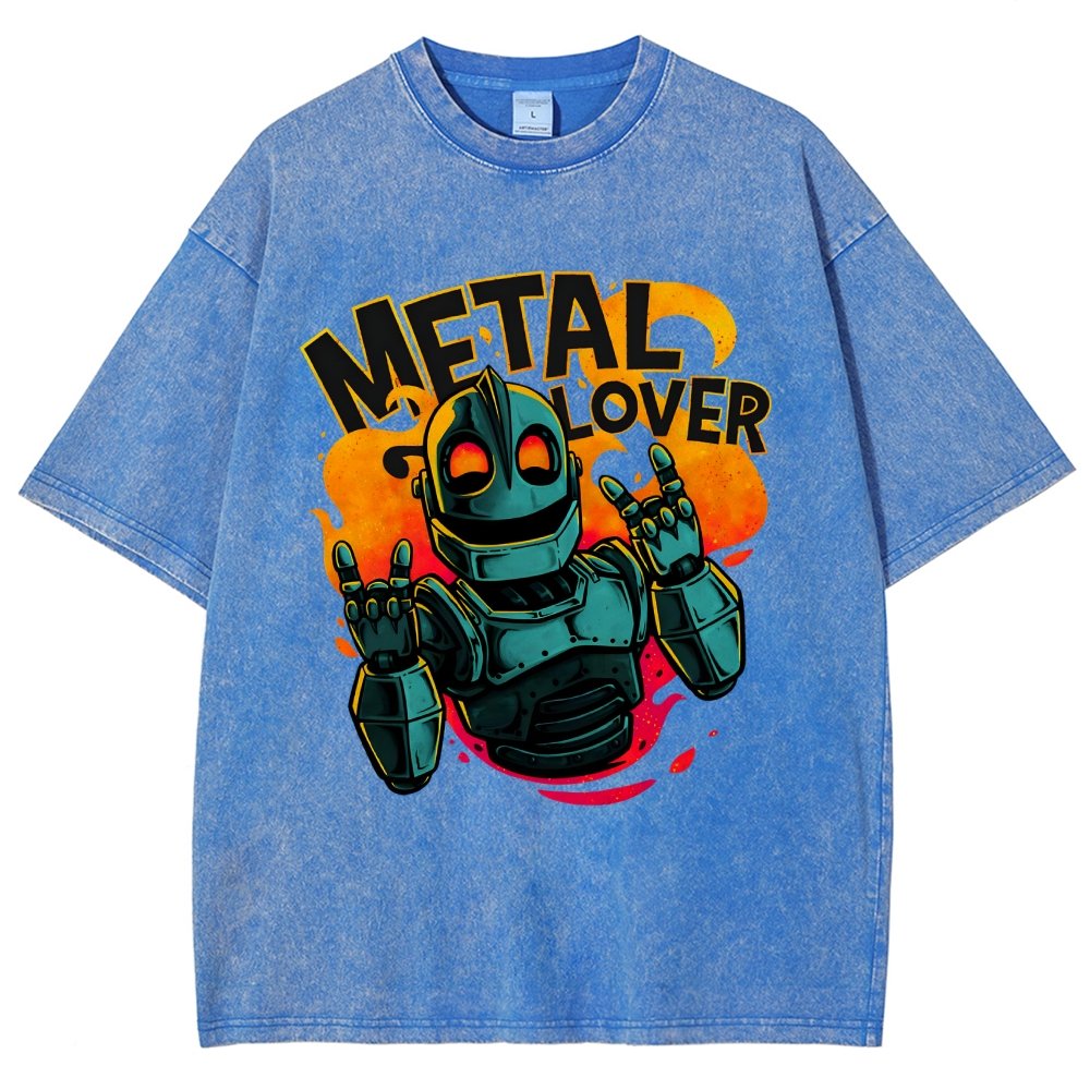 Giant Metal Lover Vintage Distressed T-shirt
