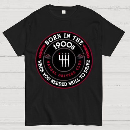 Manual Drivers Club Geek T-Shirt