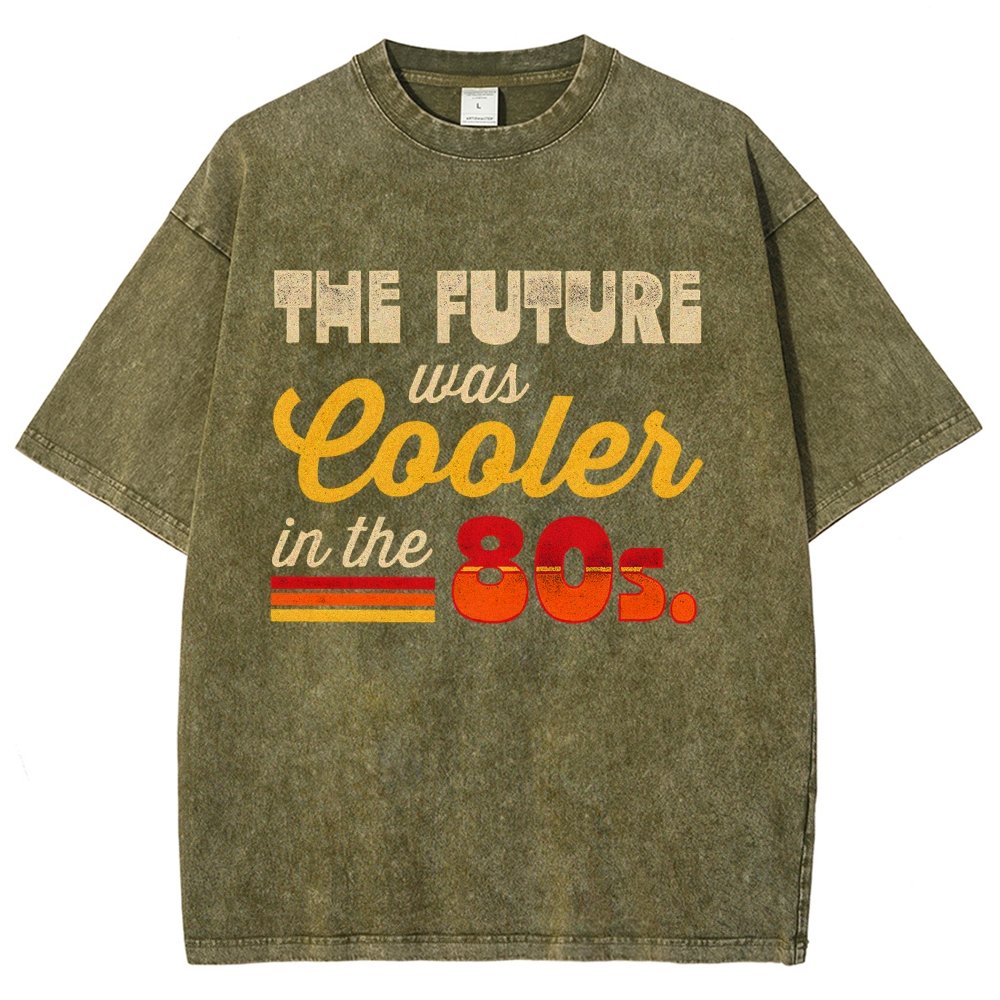 The Future Was Cooler In The Past Vintage Distressed T-shirt