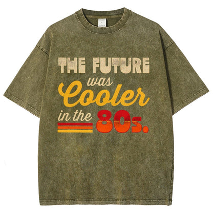 The Future Was Cooler In The Past Vintage Distressed T-shirt