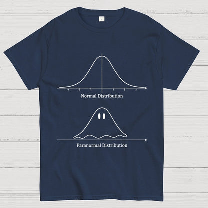 Normal Distribution, Paranormal Distribution Math Unisex Geek T-Shirt