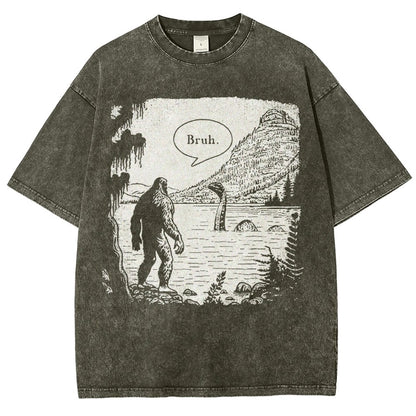 Bruh Vintage Distressed T-shirt