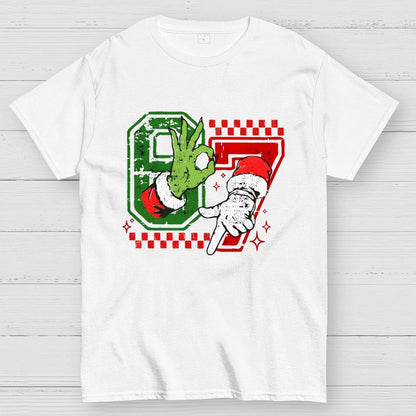Six Seven 6 7 Christmas Geek T-Shirt