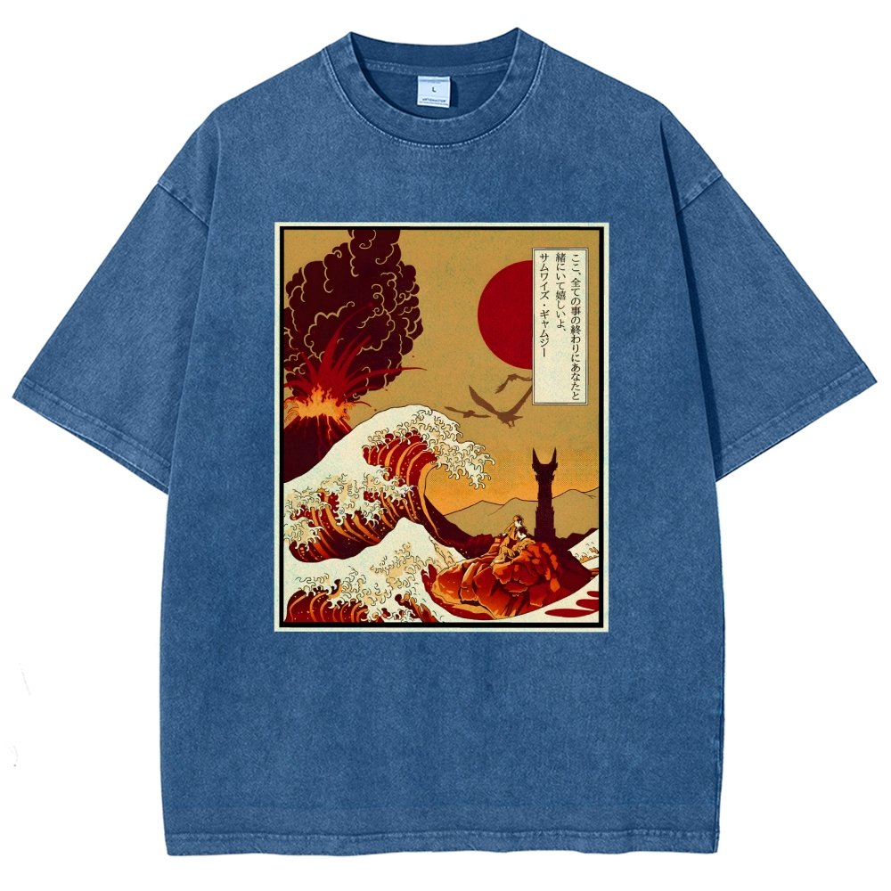 At The End Of All Things Vintage Distressed T-shirt