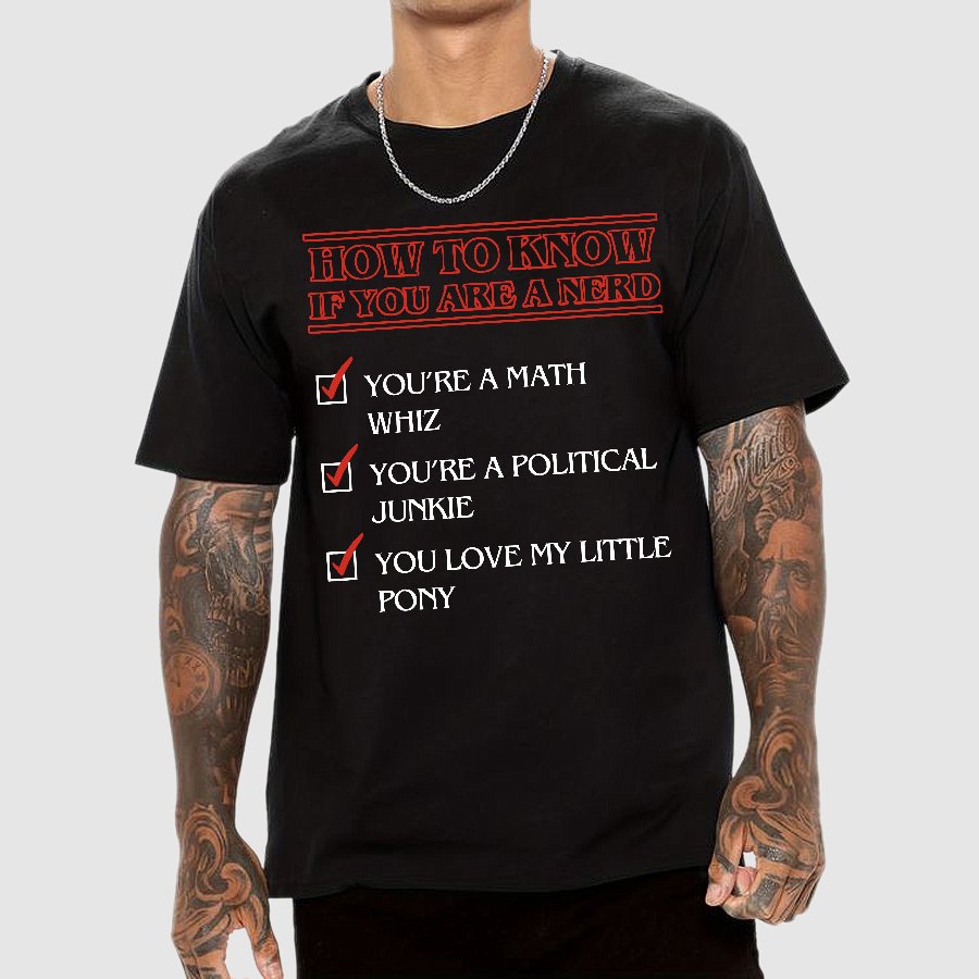 Nerd Checklist T-Shirt