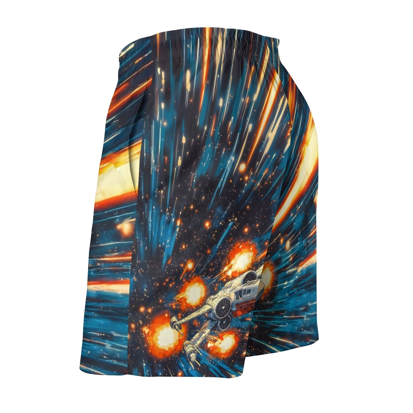 Space War Hawaiian Geek Shorts