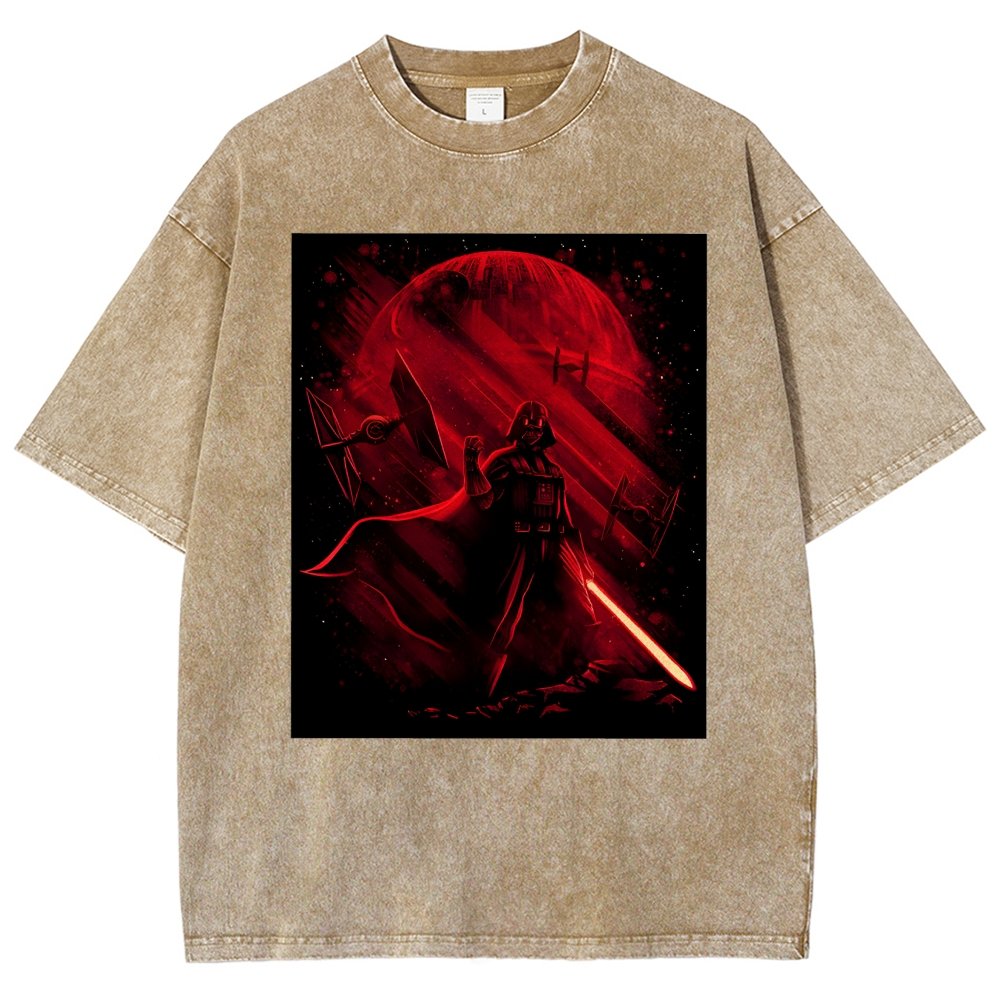 Dark Power Vintage Distressed T-shirt