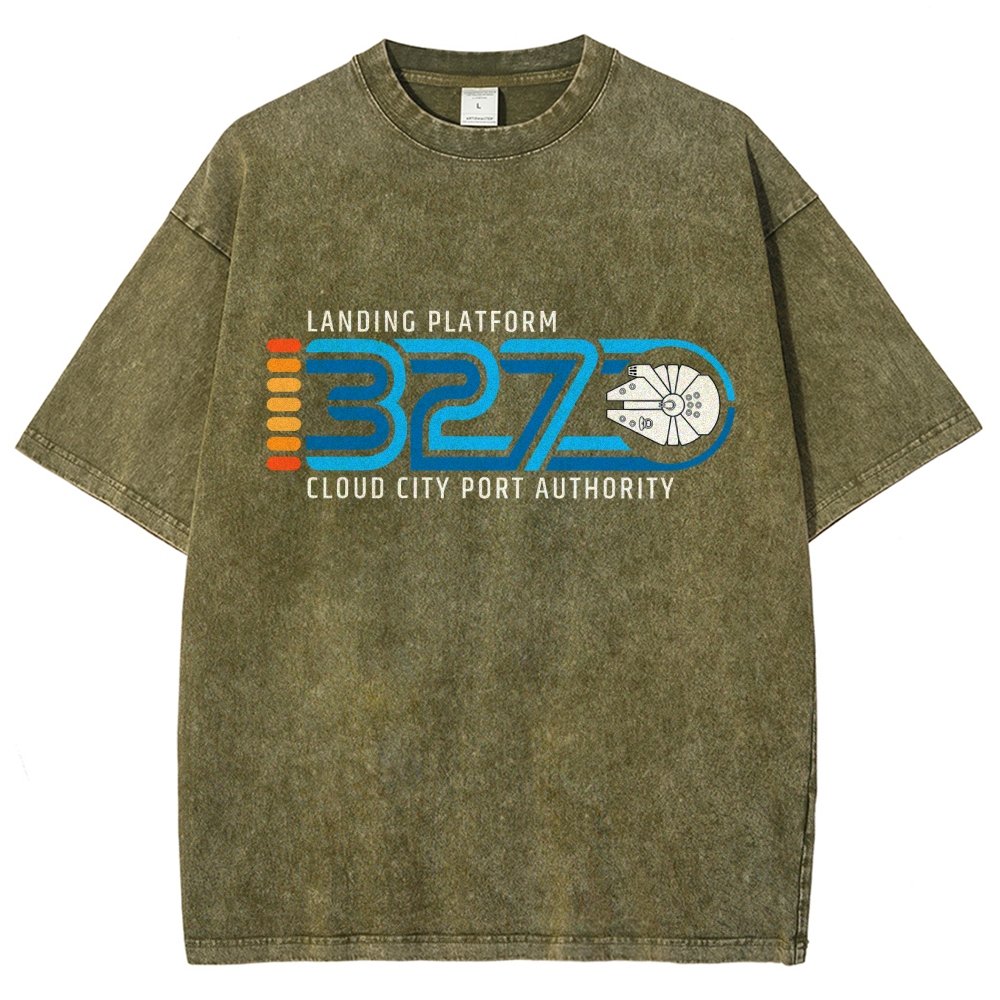 Landing Platform 327 Vintage Distressed T-shirt