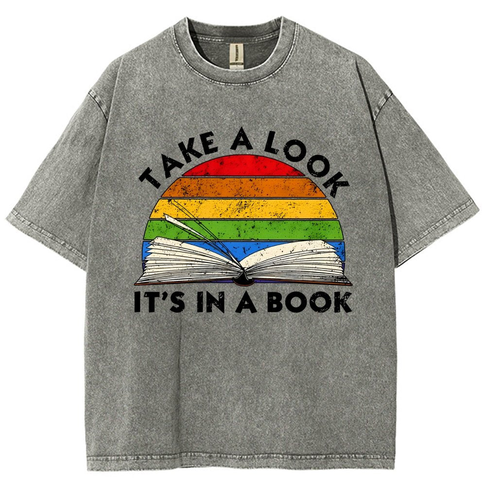 Take a Look Vintage Distressed T-shirt