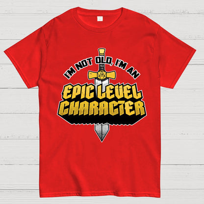 Epic Level Character Geek T-Shirt