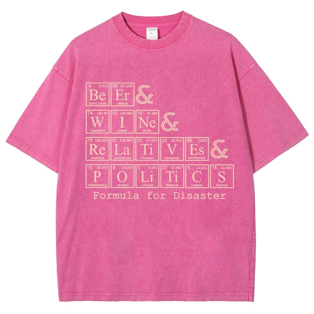 Formula For Disaster Vintage Distressed T-shirt