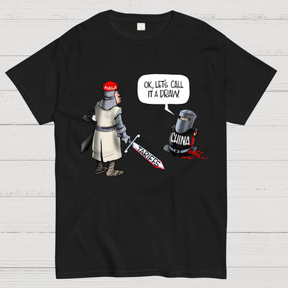 The Holy Grail Tariffs Geek T-Shirt