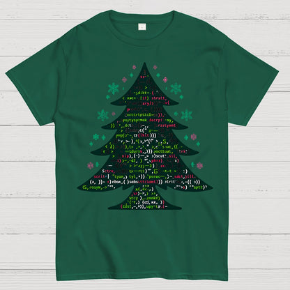 A Programmer's Christmas Tree Geek T-Shirt