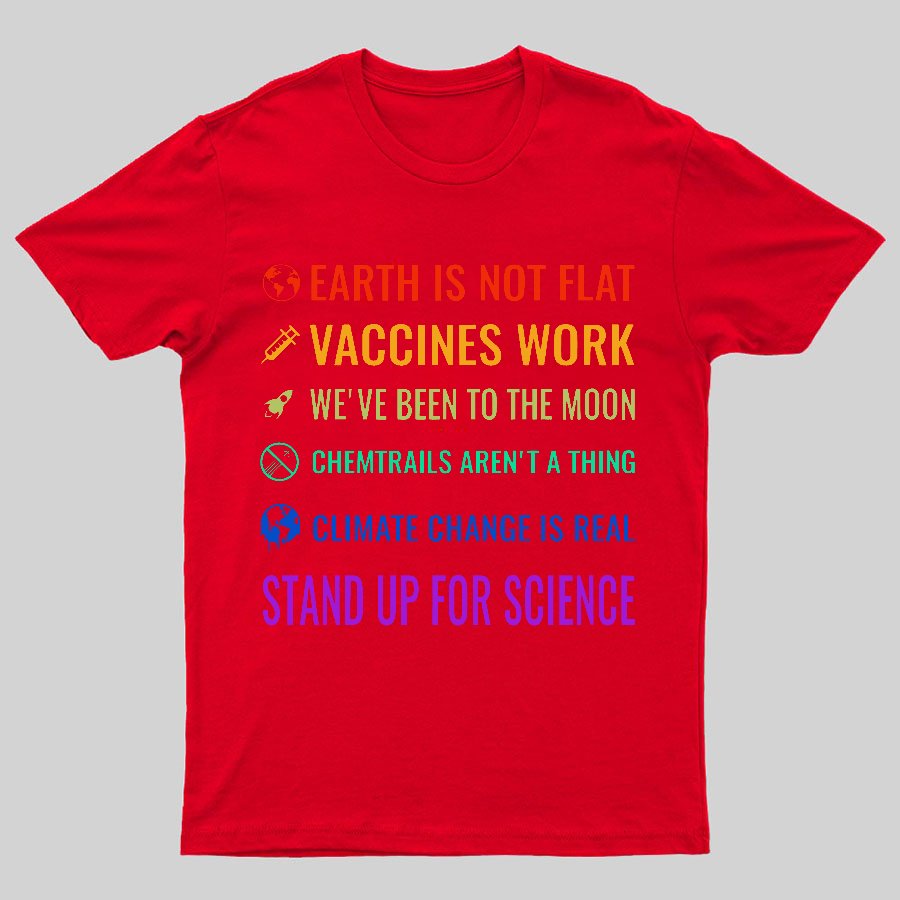Stand Up For Science! Geeky T-Shirt