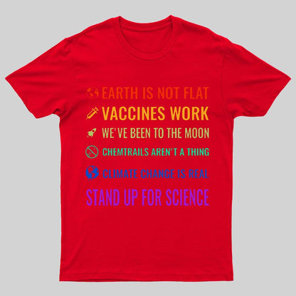 Stand Up For Science! Geeky T-Shirt