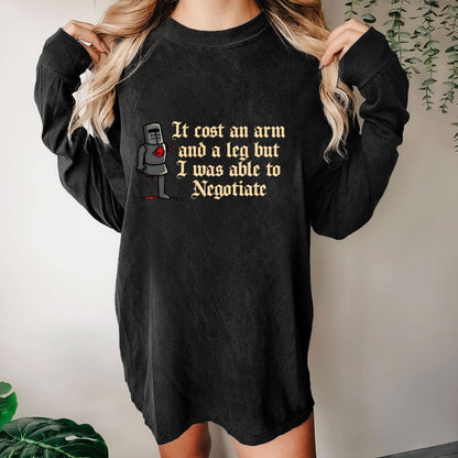The Negotiation Washed Long Sleeve Tee