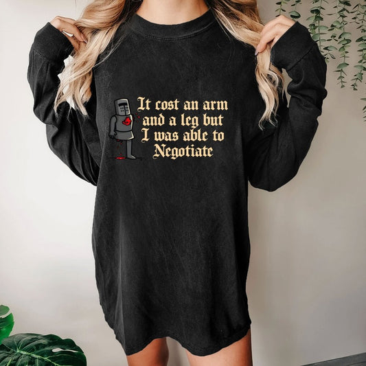 The Negotiation Washed Long Sleeve Tee