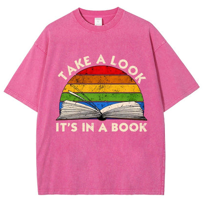 Take a Look Vintage Distressed T-shirt